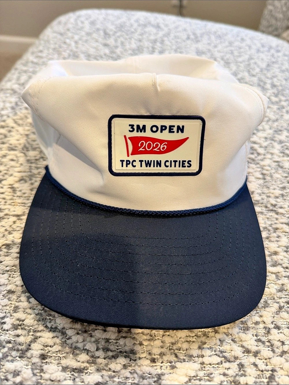 New Era 3M Open 2026 TPC Twin Cities White & Black Golf Hat Like New